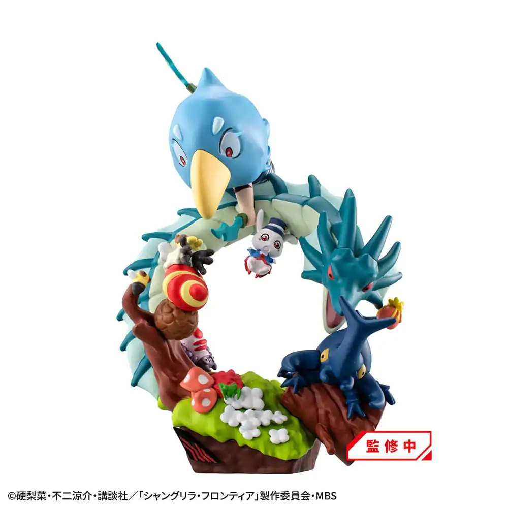 Shangri-La Frontier Petitrama EX Series Figurka kolekcjonerska - 3-Set Shangri-La Frontier vs Monster Diorama Collection Set 11 cm (z prezentem) zdjęcie produktu