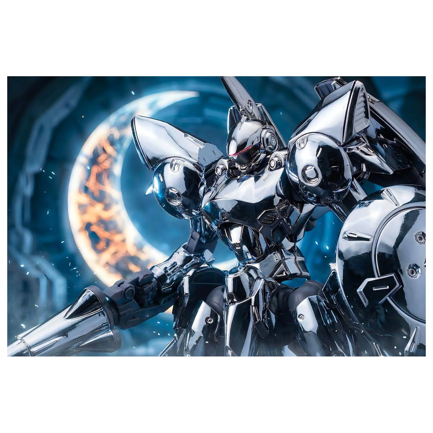 Zestaw modelarski SHEIK MAINLAND Ultra Action Trooper Actaeon Silver Model Kit 1/144 zdjęcie produktu