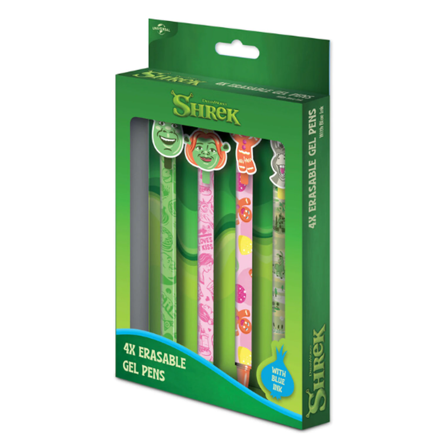 Shrek 4 Head Topper długopisy żelowe z gumką zdjęcie produktu