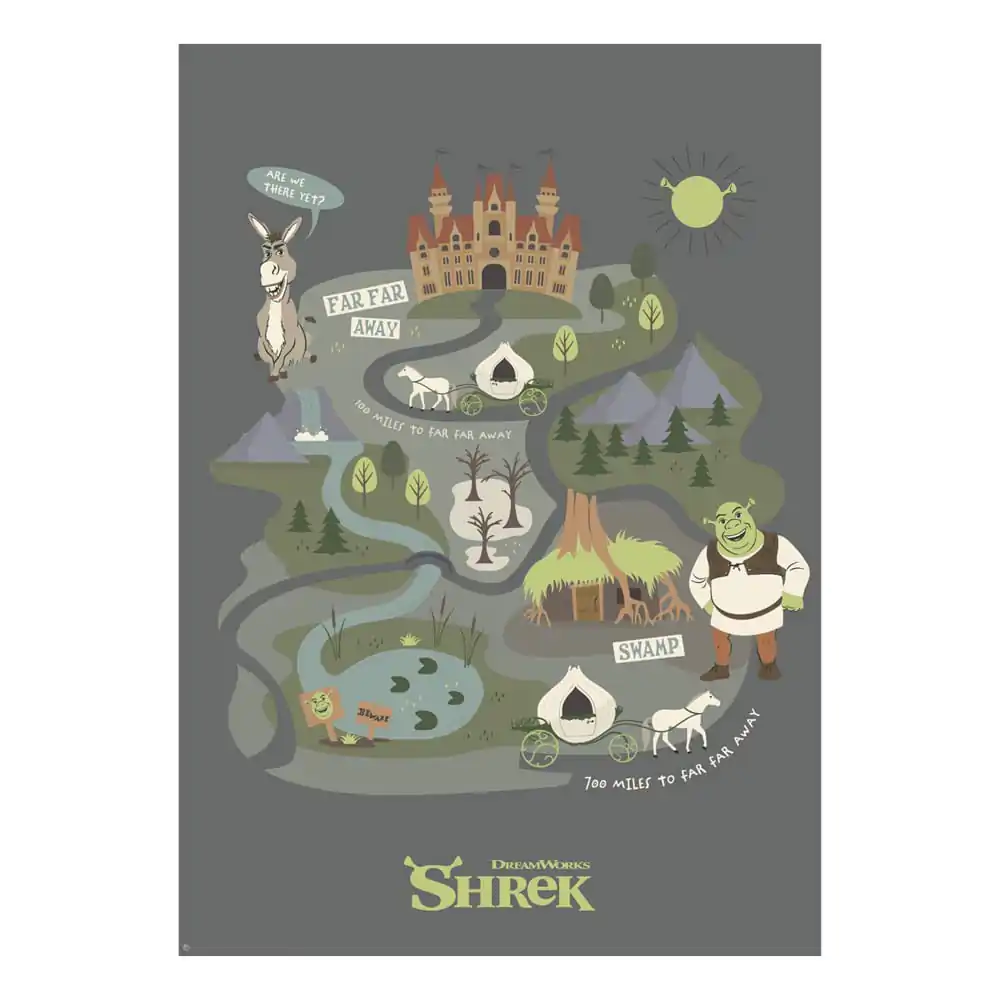 Shrek Grafika Podróż Do Zasiedmiogórogrodu Edycja Limitowana 42 x 30 cm zdjęcie produktu