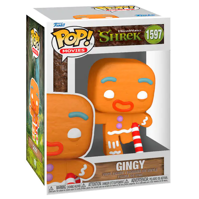 Shrek Funko POP! Movies Figurka winylowa 30th Anniversary Gingerbread Man 9 cm zdjęcie produktu