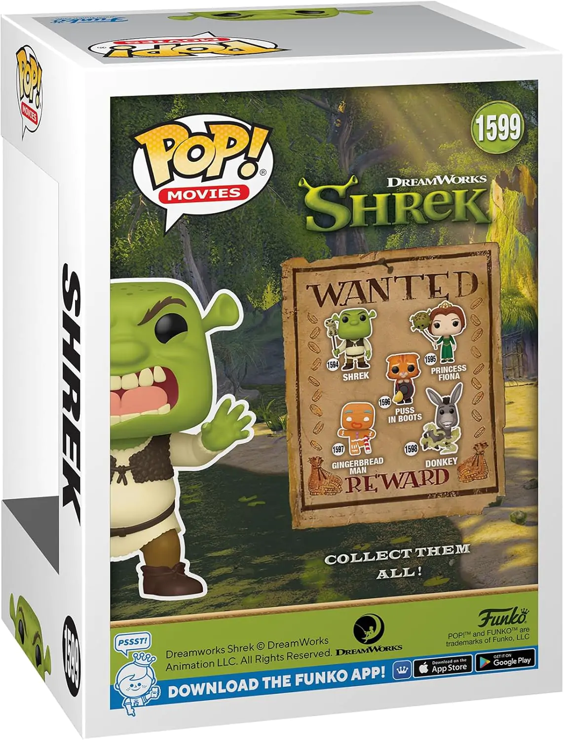 Shrek Funko POP! Movies Figurka winylowa Straszny Shrek 9 cm zdjęcie produktu