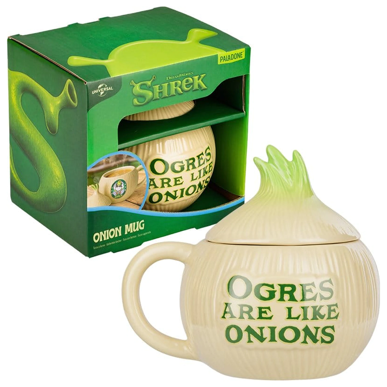 Kubek Shrek Cebula z pokrywką zdjęcie produktu