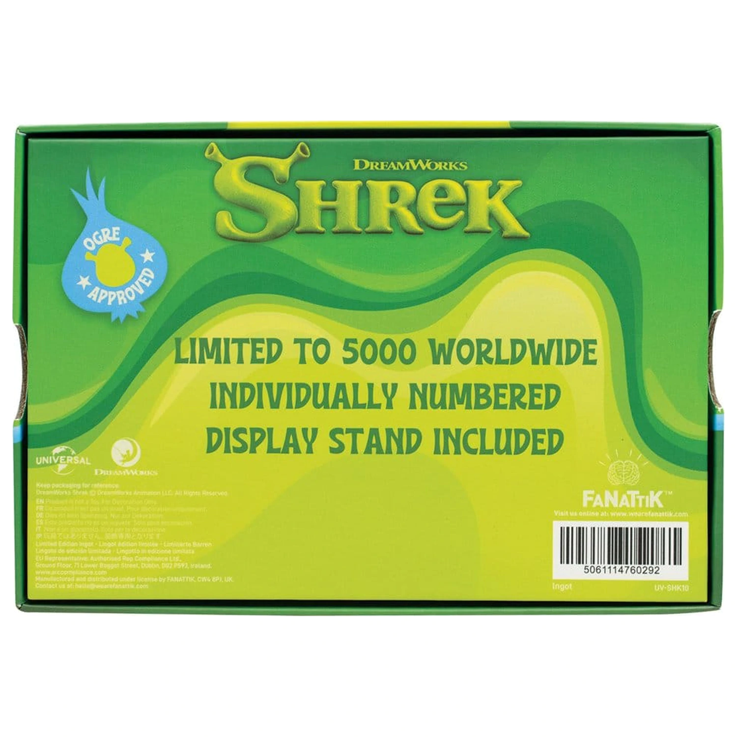 Shrek Replika Metalowa Taśma Filmowa Edycja Limitowana 12 cm zdjęcie produktu