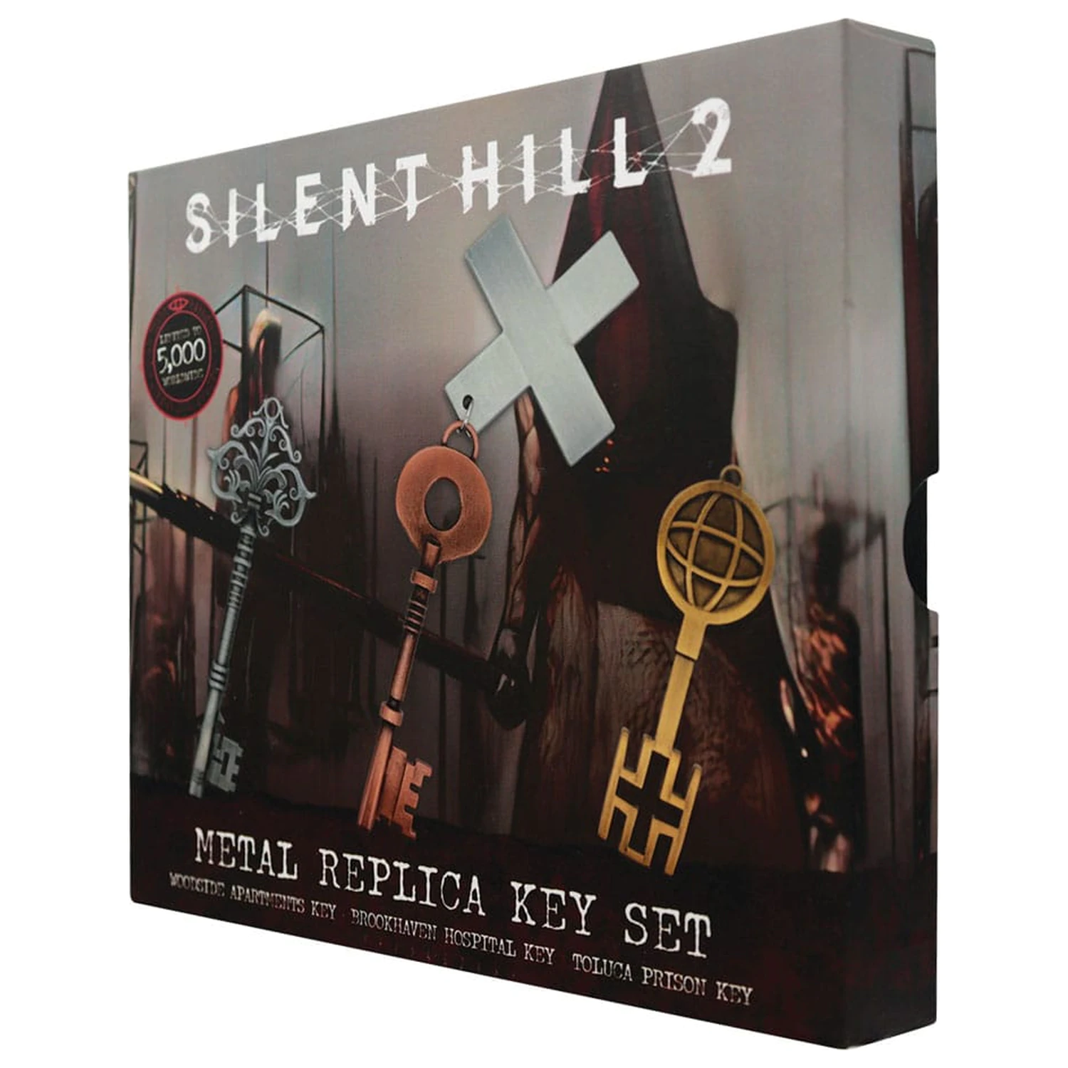 Silent Hill 2 Repliky 3-częściowy zestaw kluczy zdjęcie produktu