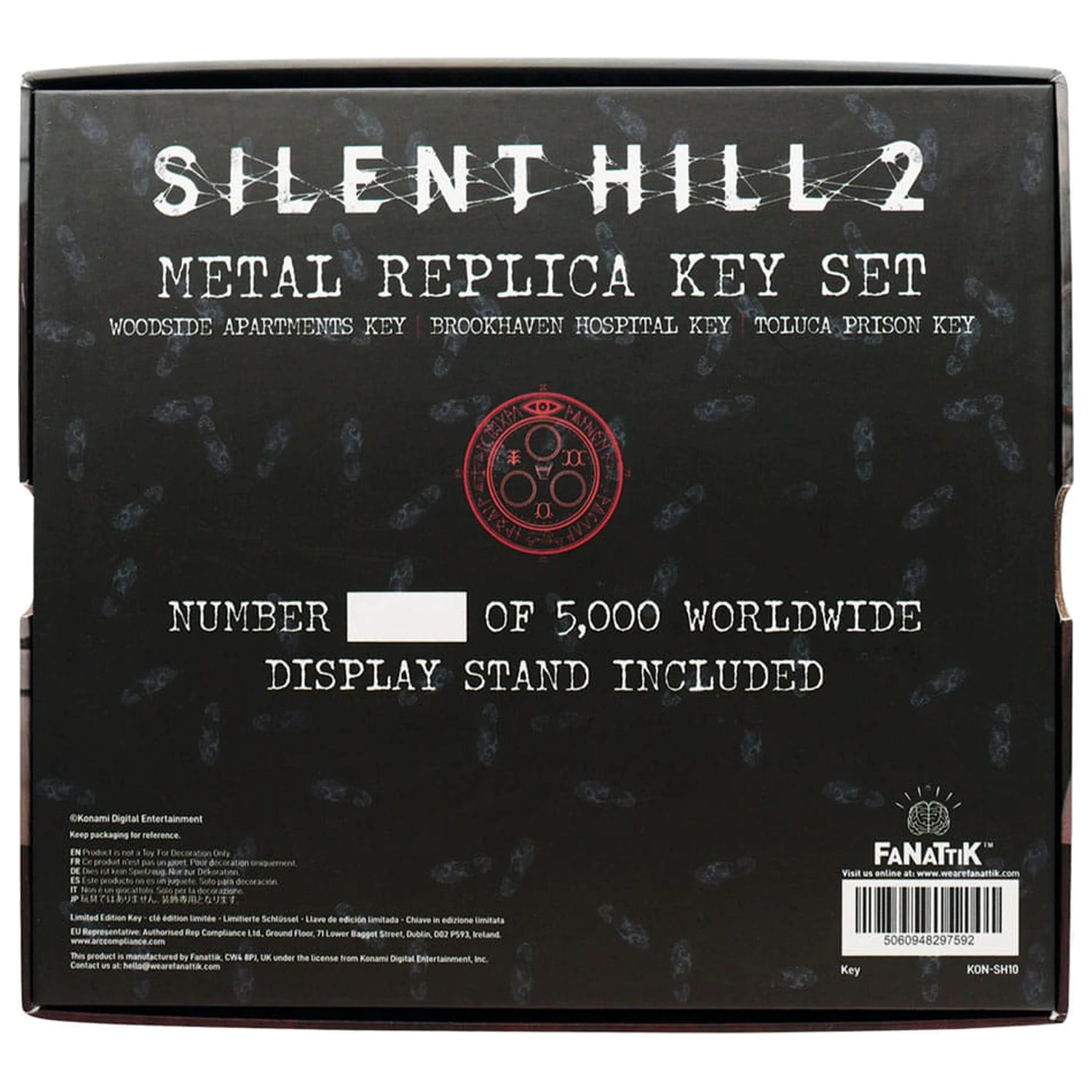Silent Hill 2 Repliky 3-częściowy zestaw kluczy zdjęcie produktu