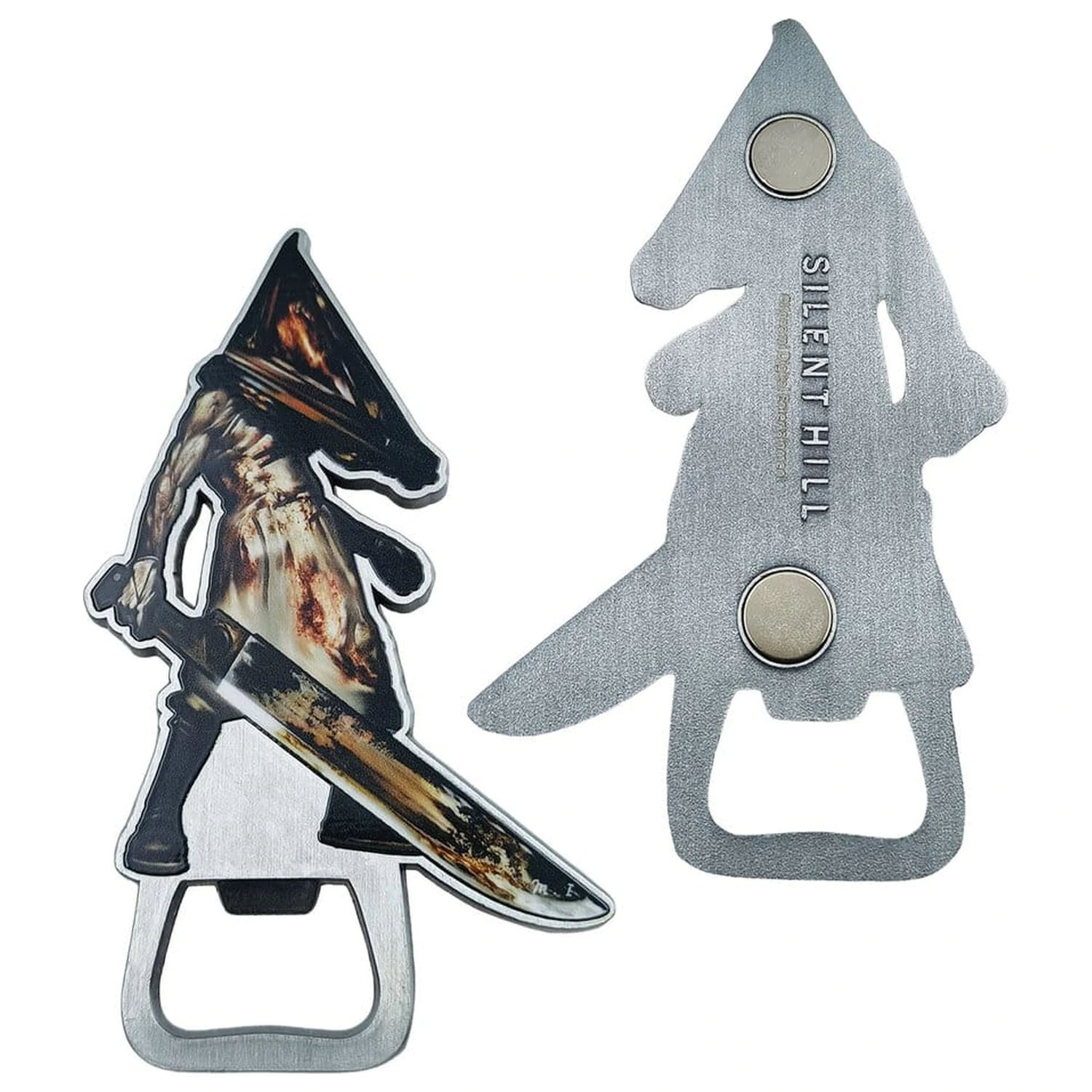 Otwieracz do butelek Silent Hill Pyramid Head magnetyczny 6 x 9 cm zdjęcie produktu