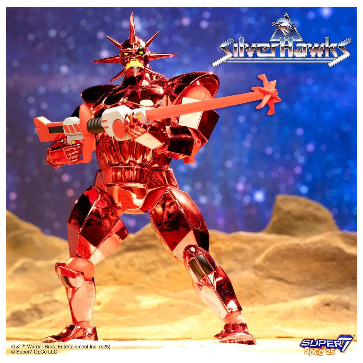 SilverHawks Ultimates figurka Mon*Star Metallic Vac Metal 18 cm zdjęcie produktu