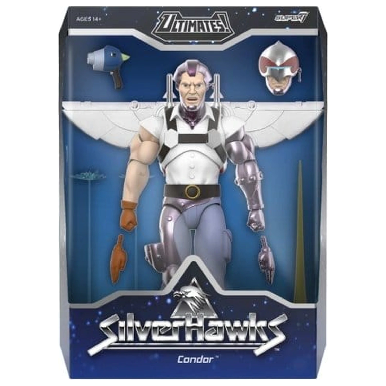 Silverhawks Ultimates Figurka Akcji Fala 07 Condor (Toon) zdjęcie produktu