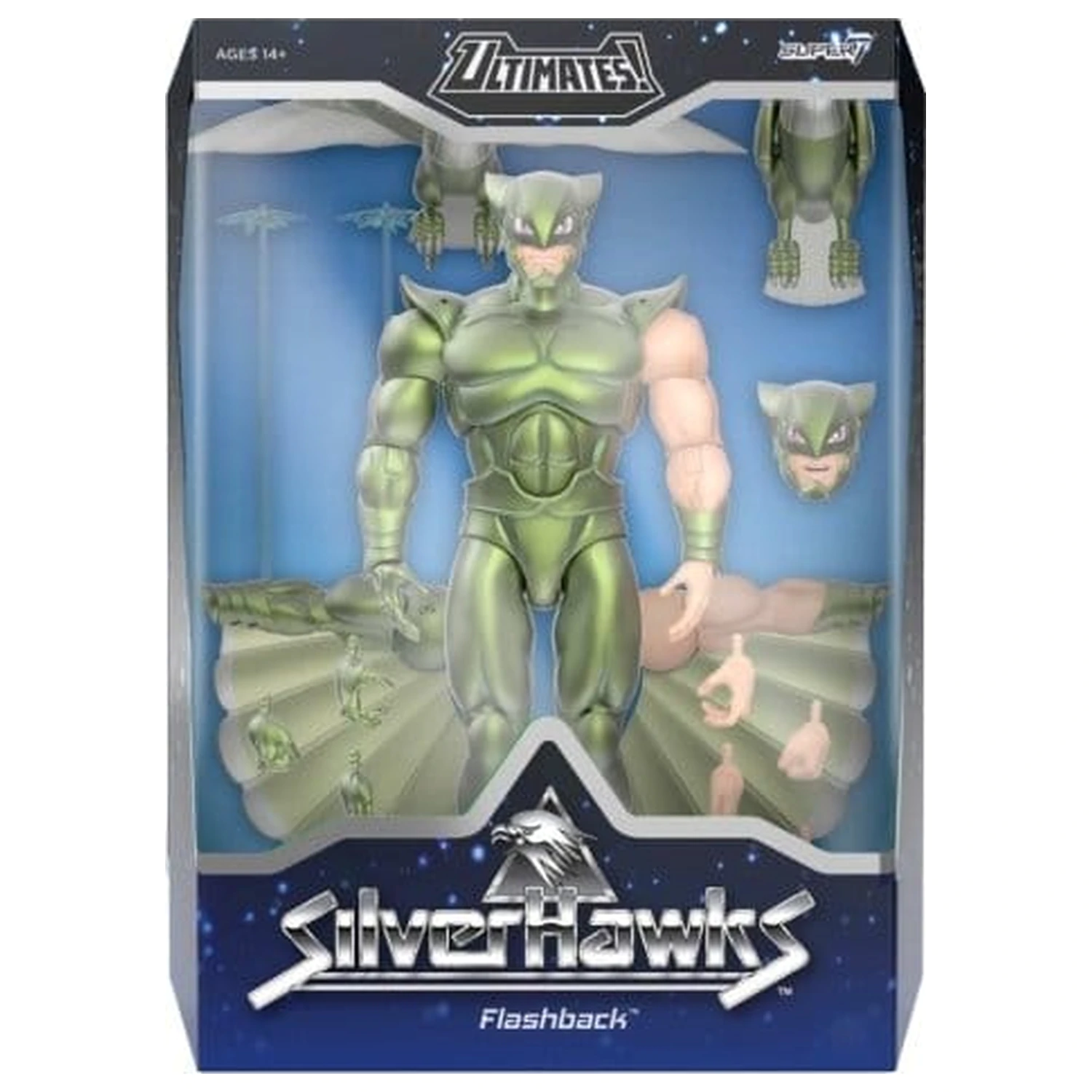 Silverhawks Ultimates Figurka Akcji Fala 07 Flashback (Toon) zdjęcie produktu