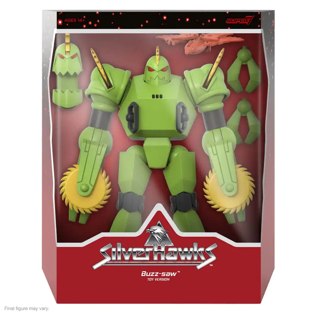 SilverHawks Ultimates Action Figure Buzz-Saw (wersja zabawkowa) 18 cm zdjęcie produktu