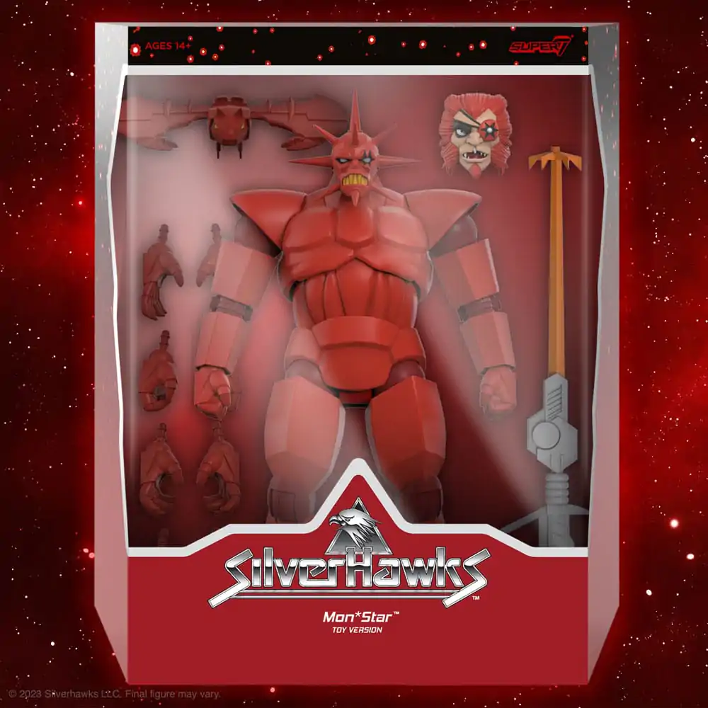 SilverHawks Ultimates Figurka Akcji Mon*Star (Wersja Zabawkowa) 18 cm zdjęcie produktu