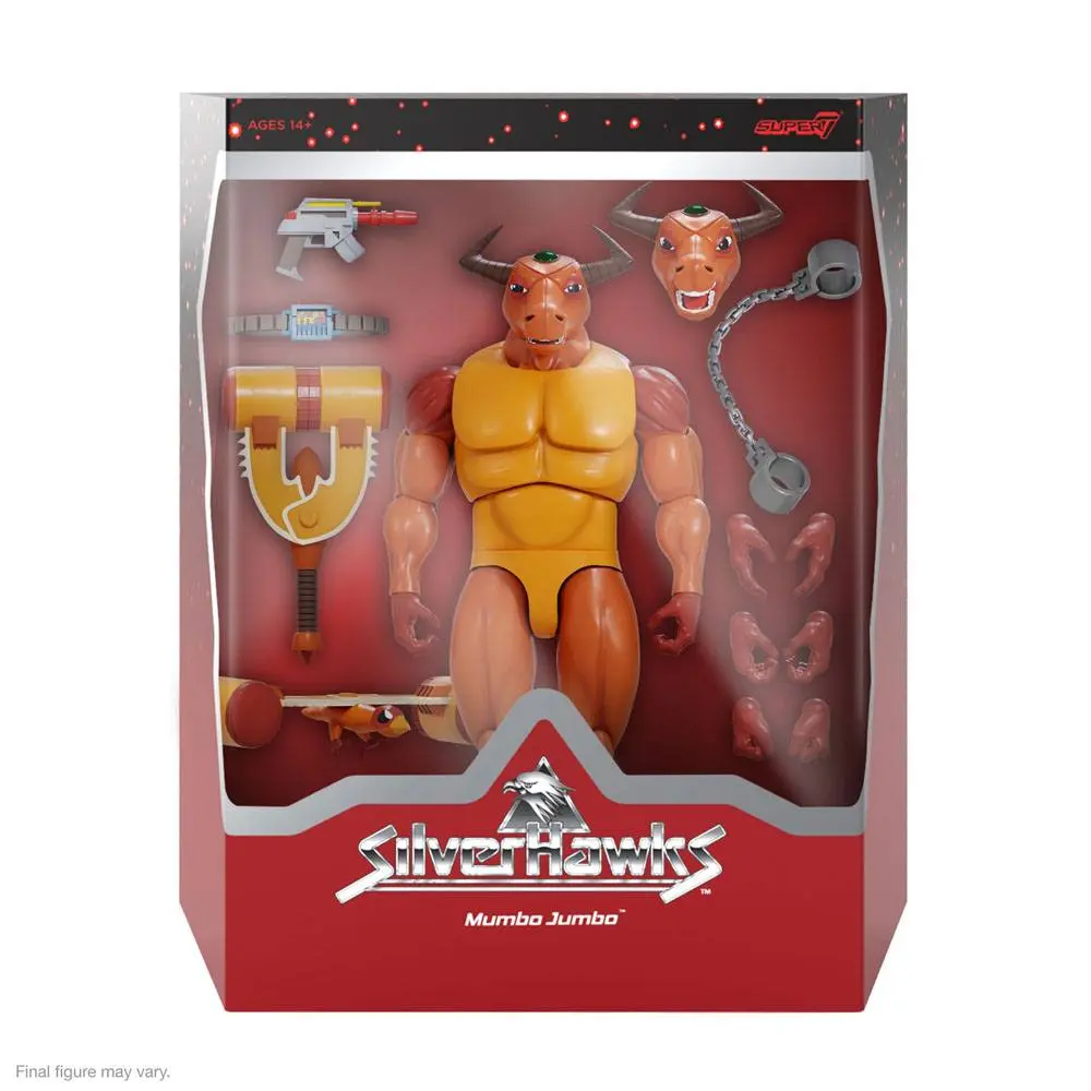 SilverHawks Ultimates Figurka Akcji Mumbo Jumbo 18 cm zdjęcie produktu