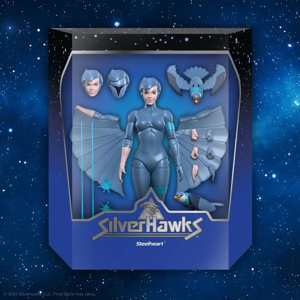 SilverHawks Ultimates Figurka Akcji Steelheart 18 cm zdjęcie produktu