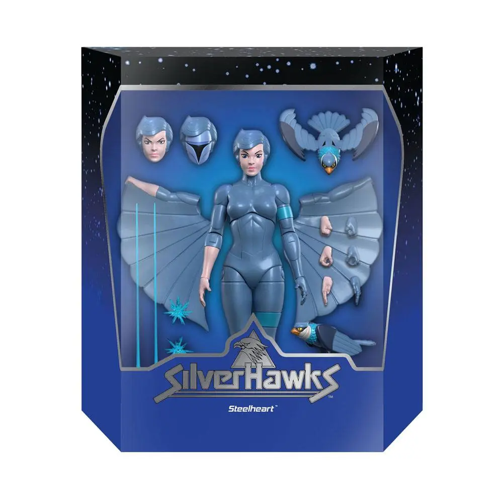 SilverHawks Ultimates Figurka Akcji Steelheart 18 cm zdjęcie produktu