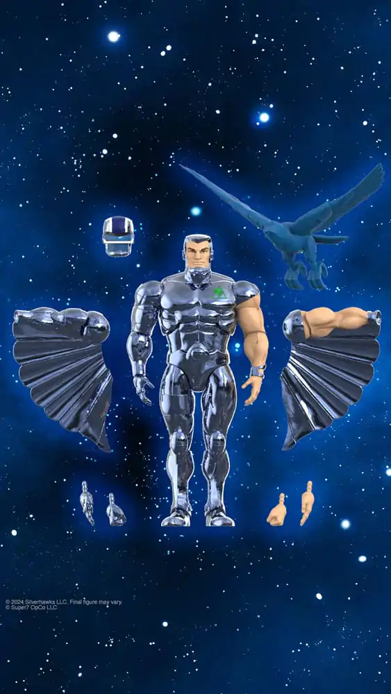 SilverHawks Ultimates Figurka Akcji Steelwill (Toy Version Vac Metal) 18 cm zdjęcie produktu
