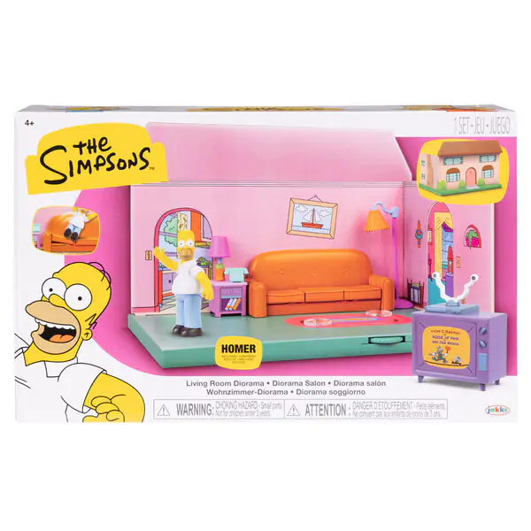 Simpsons Mini Figure Playset Pokój Dzienny zdjęcie produktu