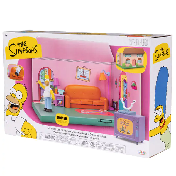 Simpsons Mini Figure Playset Pokój Dzienny zdjęcie produktu