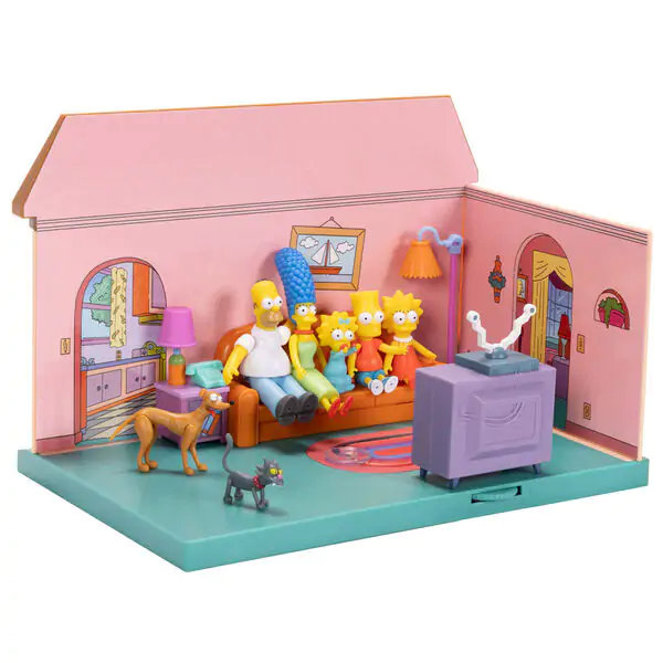 Simpsons Mini Figure Playset Pokój Dzienny zdjęcie produktu