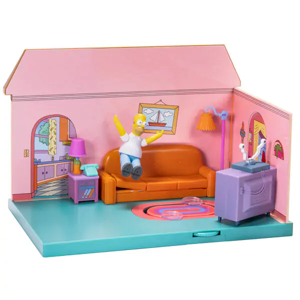 Simpsons Mini Figure Playset Pokój Dzienny zdjęcie produktu