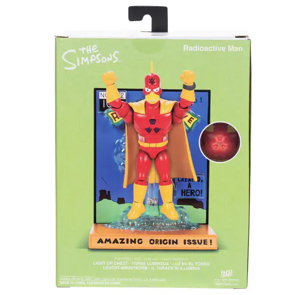 Simpsons Premium Figurka Akcji Radioactive Man 13 cm zdjęcie produktu