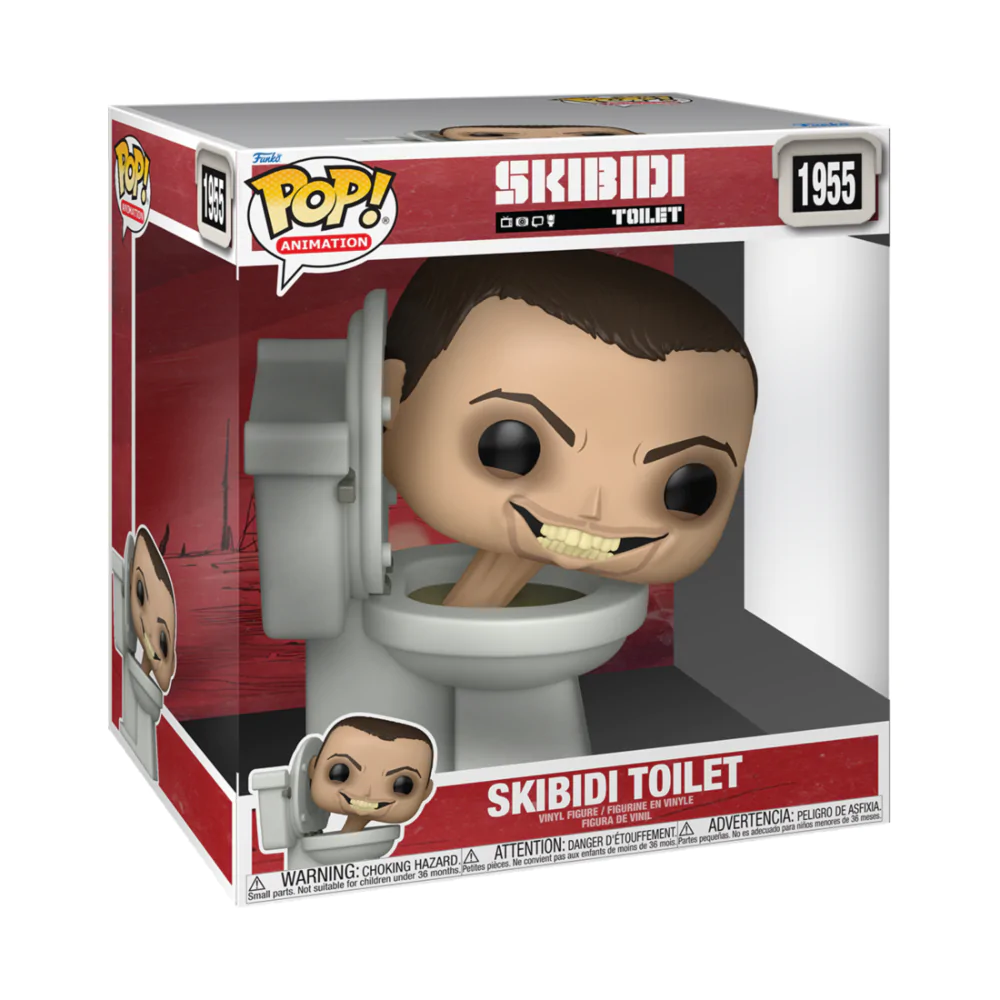 Skibidi Toilet Super Sized Jumbo Funko POP! Figurka winylowa Skibidi Toilet 25 cm zdjęcie produktu