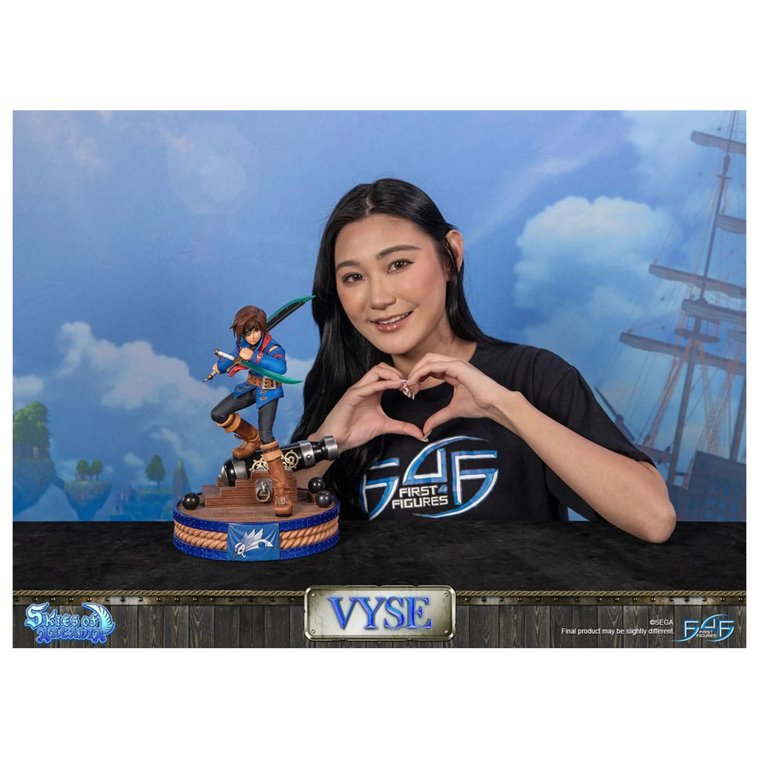 Skies of Arcadia Statuetka Vyse Standard Edition 31 cm zdjęcie produktu