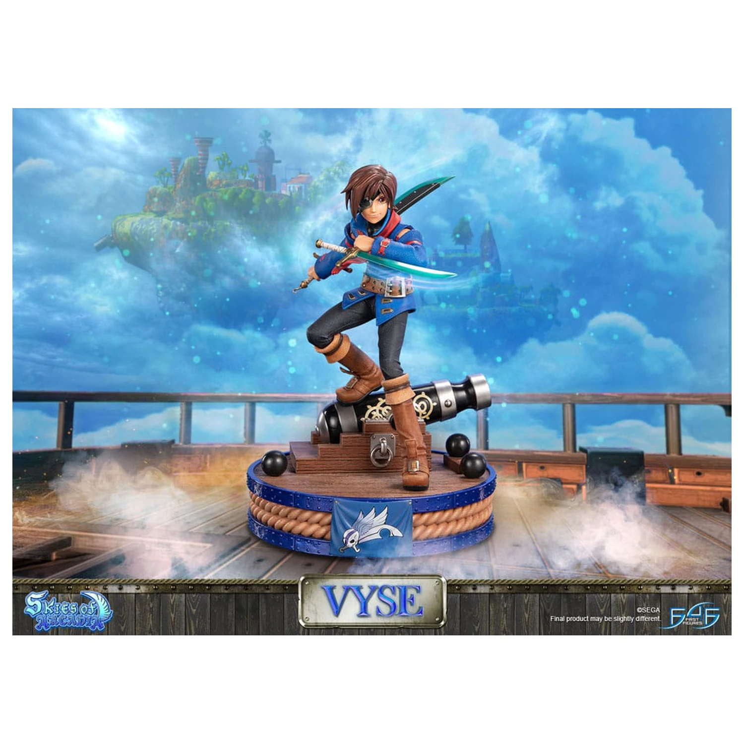 Skies of Arcadia Statuetka Vyse Standard Edition 31 cm zdjęcie produktu