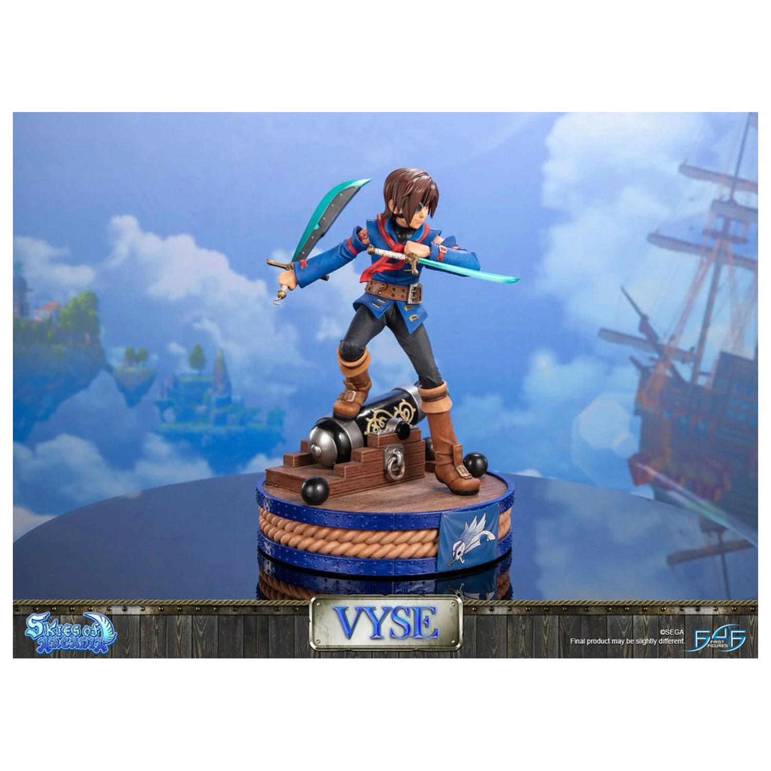 Skies of Arcadia Statuetka Vyse Standard Edition 31 cm zdjęcie produktu