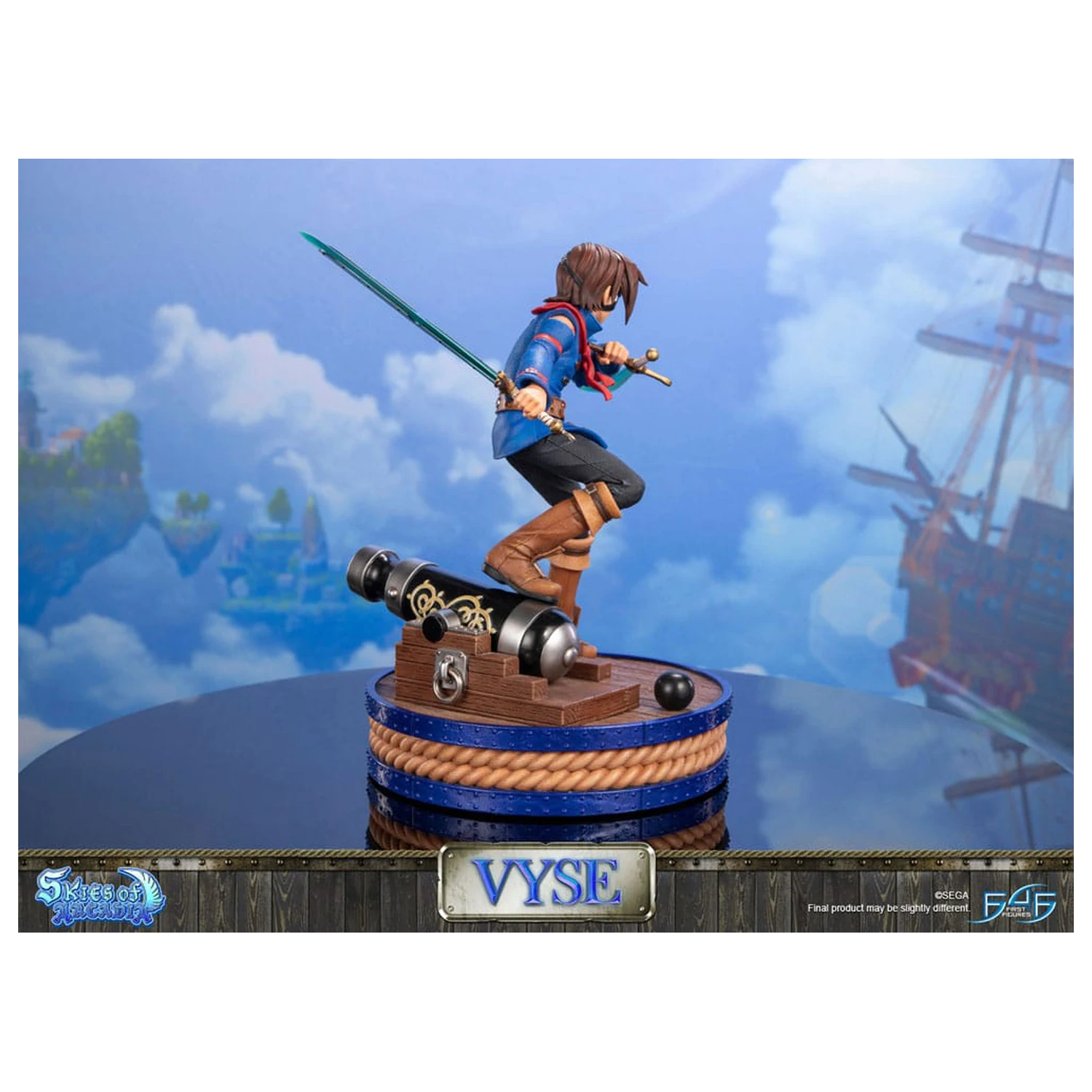 Skies of Arcadia Statuetka Vyse Standard Edition 31 cm zdjęcie produktu