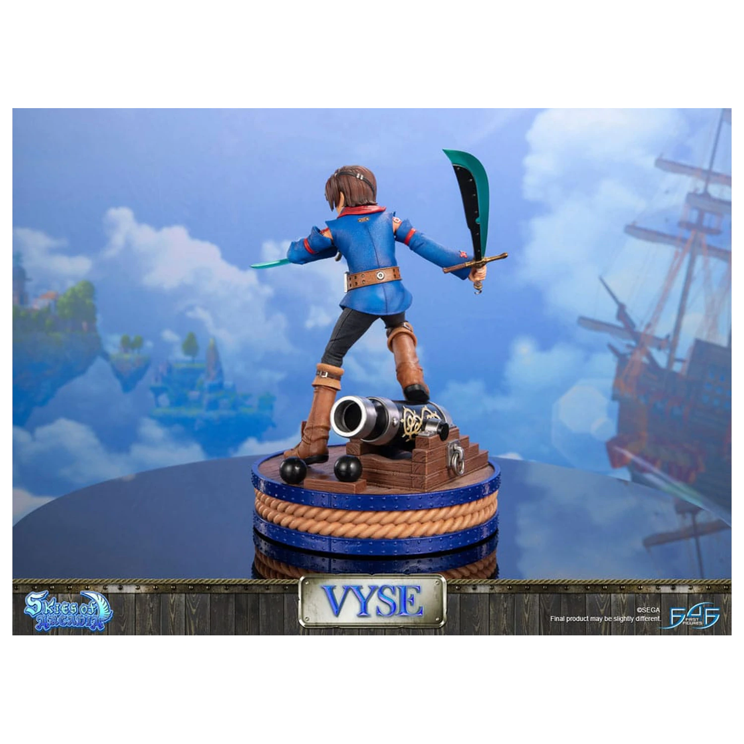 Skies of Arcadia Statuetka Vyse Standard Edition 31 cm zdjęcie produktu