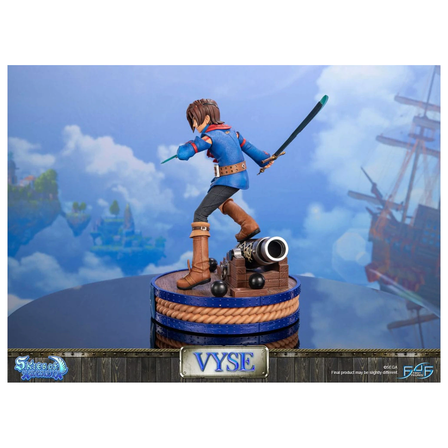Skies of Arcadia Statuetka Vyse Standard Edition 31 cm zdjęcie produktu