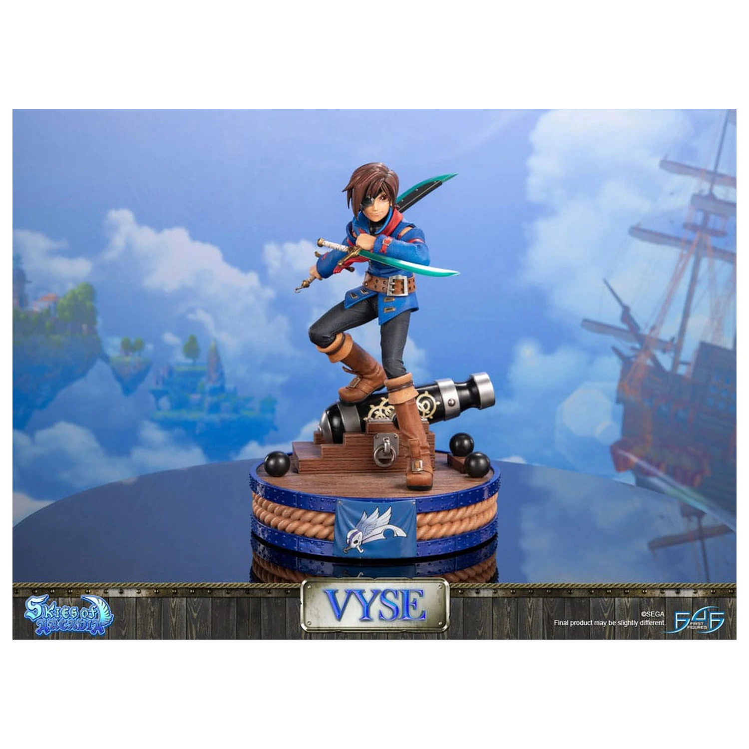 Skies of Arcadia Statuetka Vyse Standard Edition 31 cm zdjęcie produktu