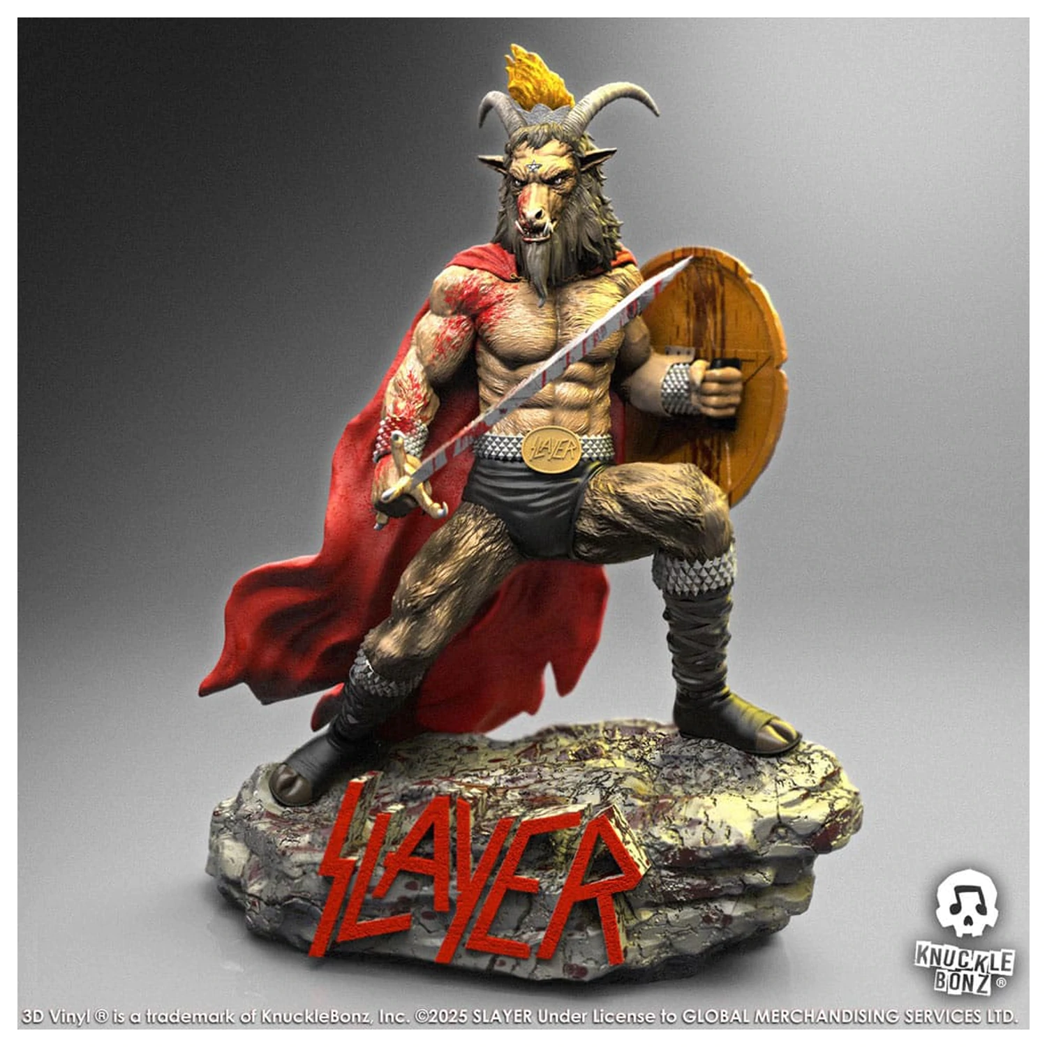Slayer 3D winylowa statua Show No Mercy Minotaur 22 cm zdjęcie produktu