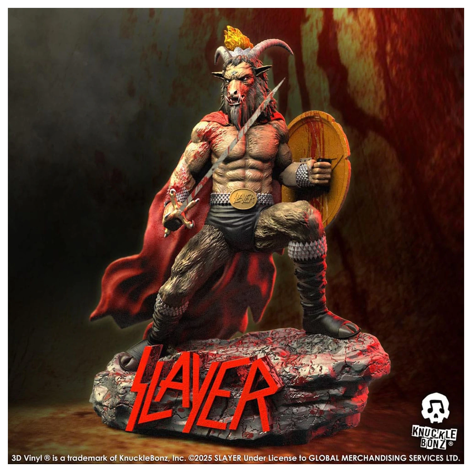 Slayer 3D winylowa statua Show No Mercy Minotaur 22 cm zdjęcie produktu