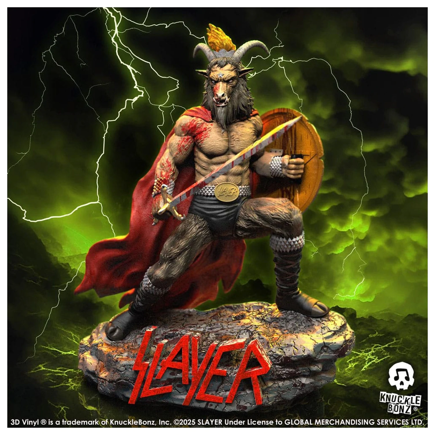 Slayer 3D winylowa statua Show No Mercy Minotaur 22 cm zdjęcie produktu