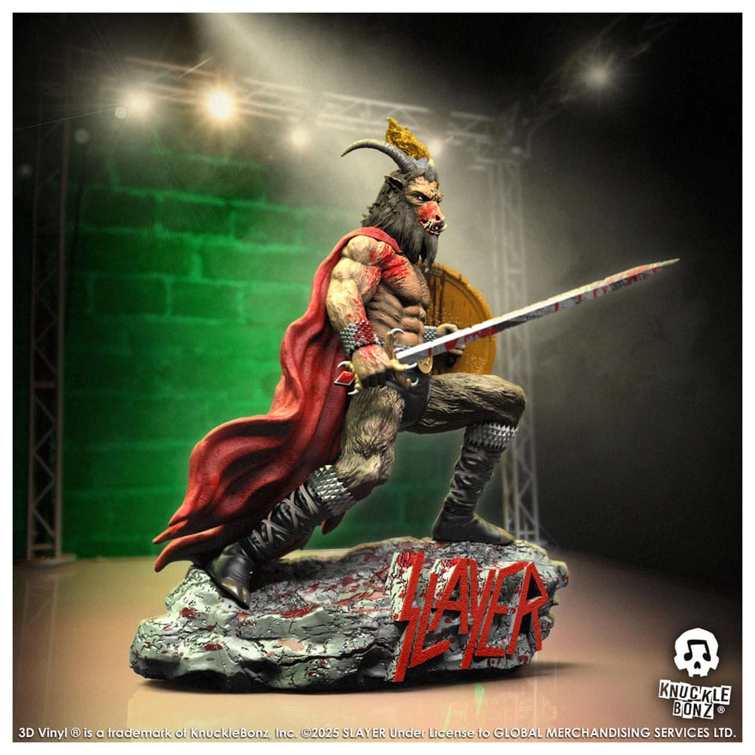 Slayer 3D winylowa statua Show No Mercy Minotaur 22 cm zdjęcie produktu