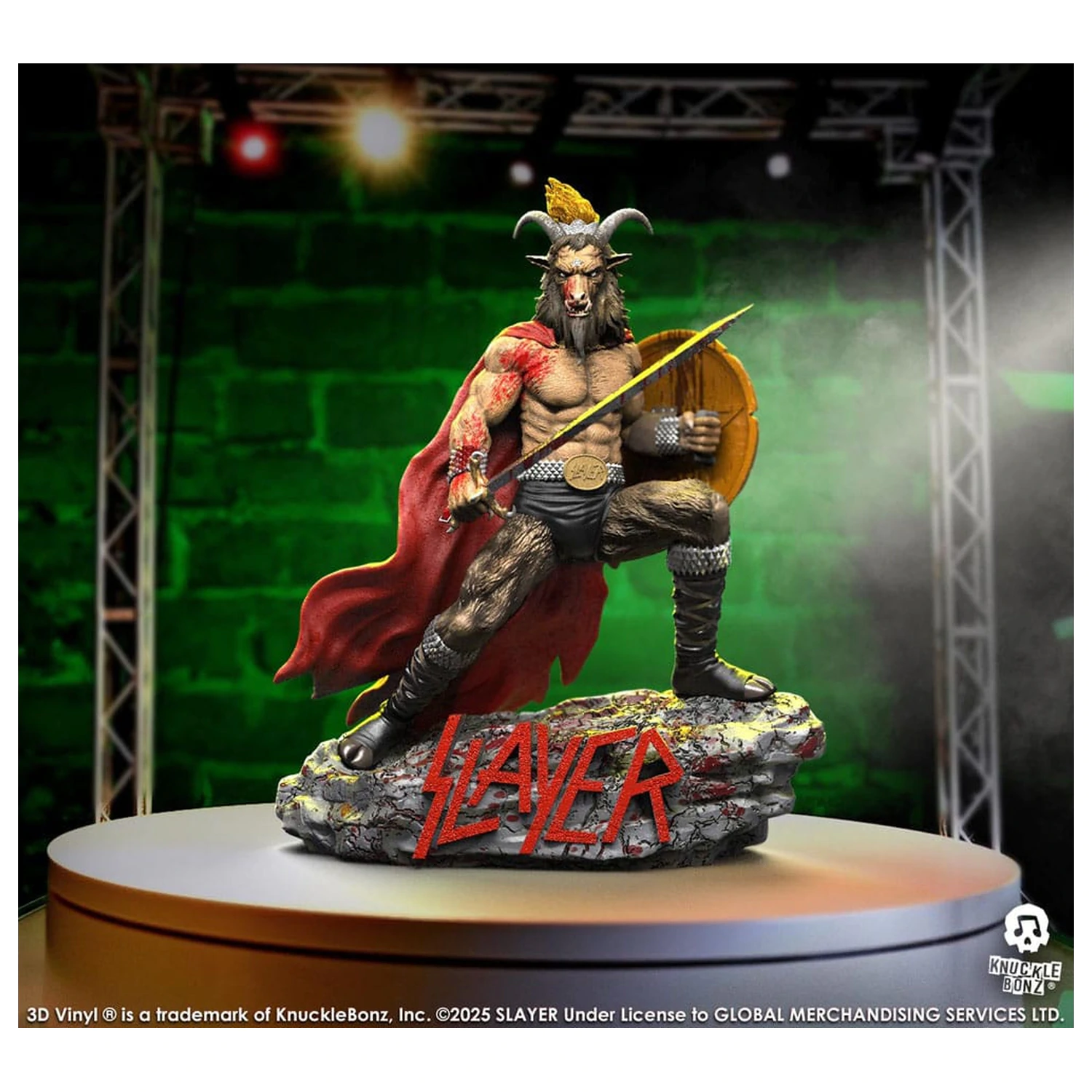 Slayer 3D winylowa statua Show No Mercy Minotaur 22 cm zdjęcie produktu
