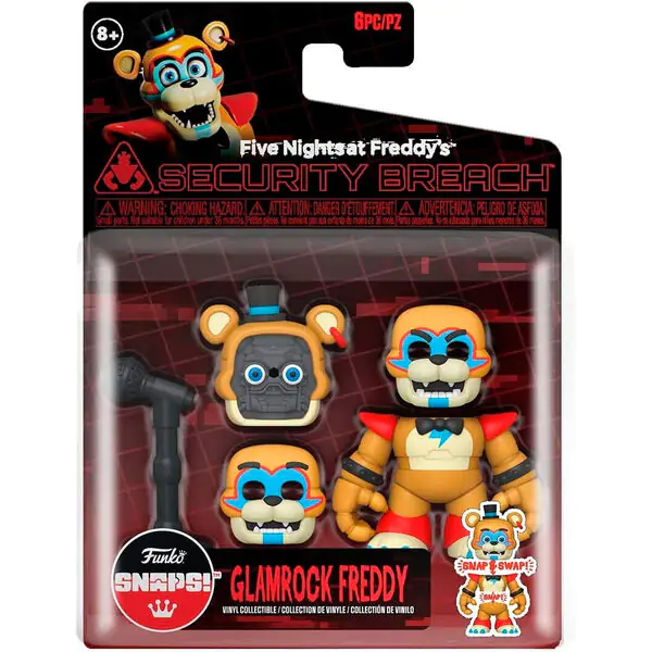 Figurka Snaps! Five Nights at Freddy's Glamrock Freddy zdjęcie produktu