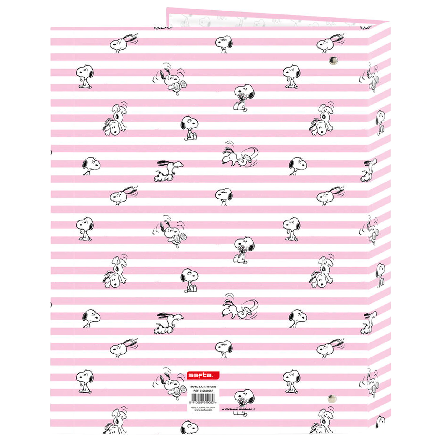 Snoopy A4 segregator kartonowy 4 ringi zdjęcie produktu