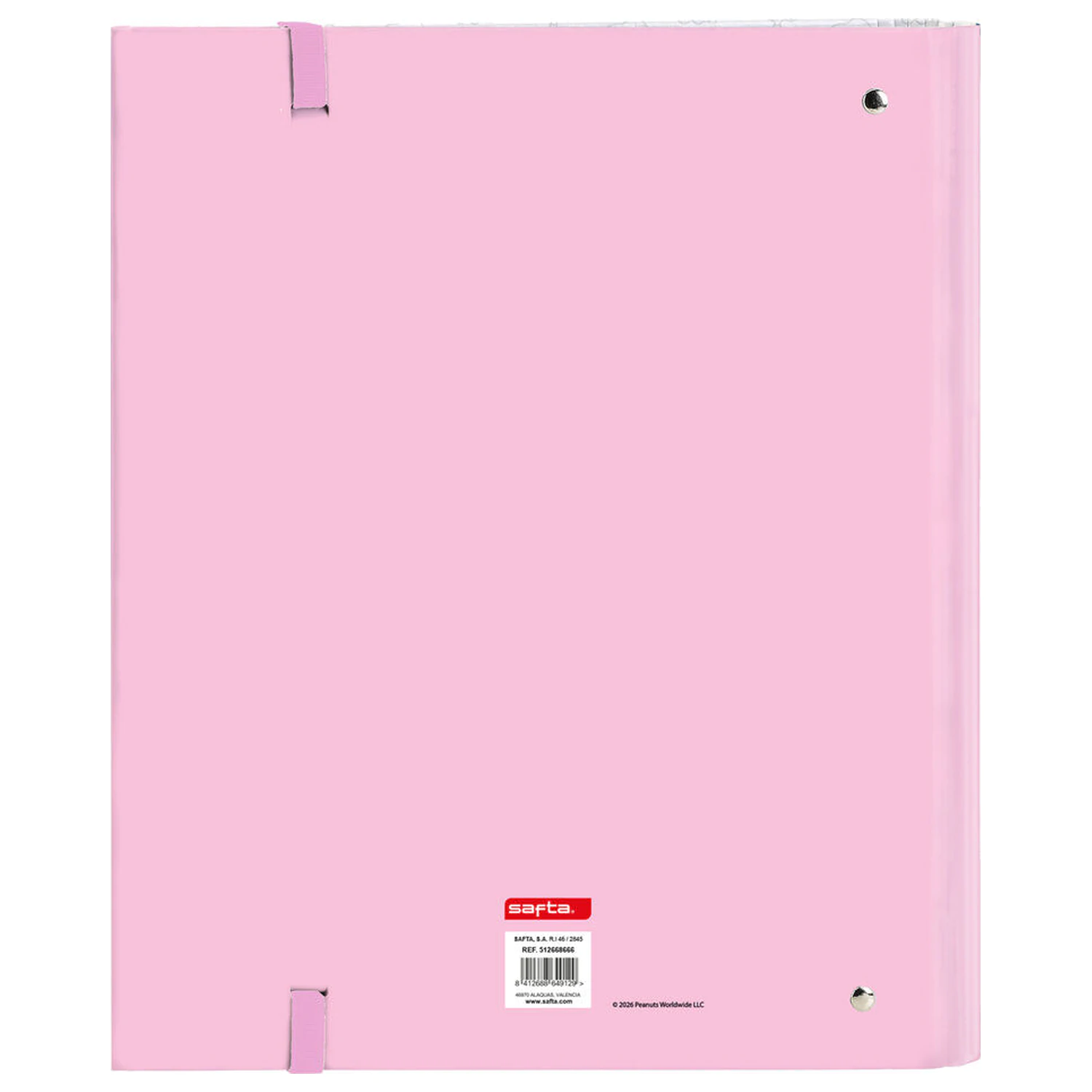 Snoopy segregator kartonowy A4 na 4 ringi z kartkami zdjęcie produktu