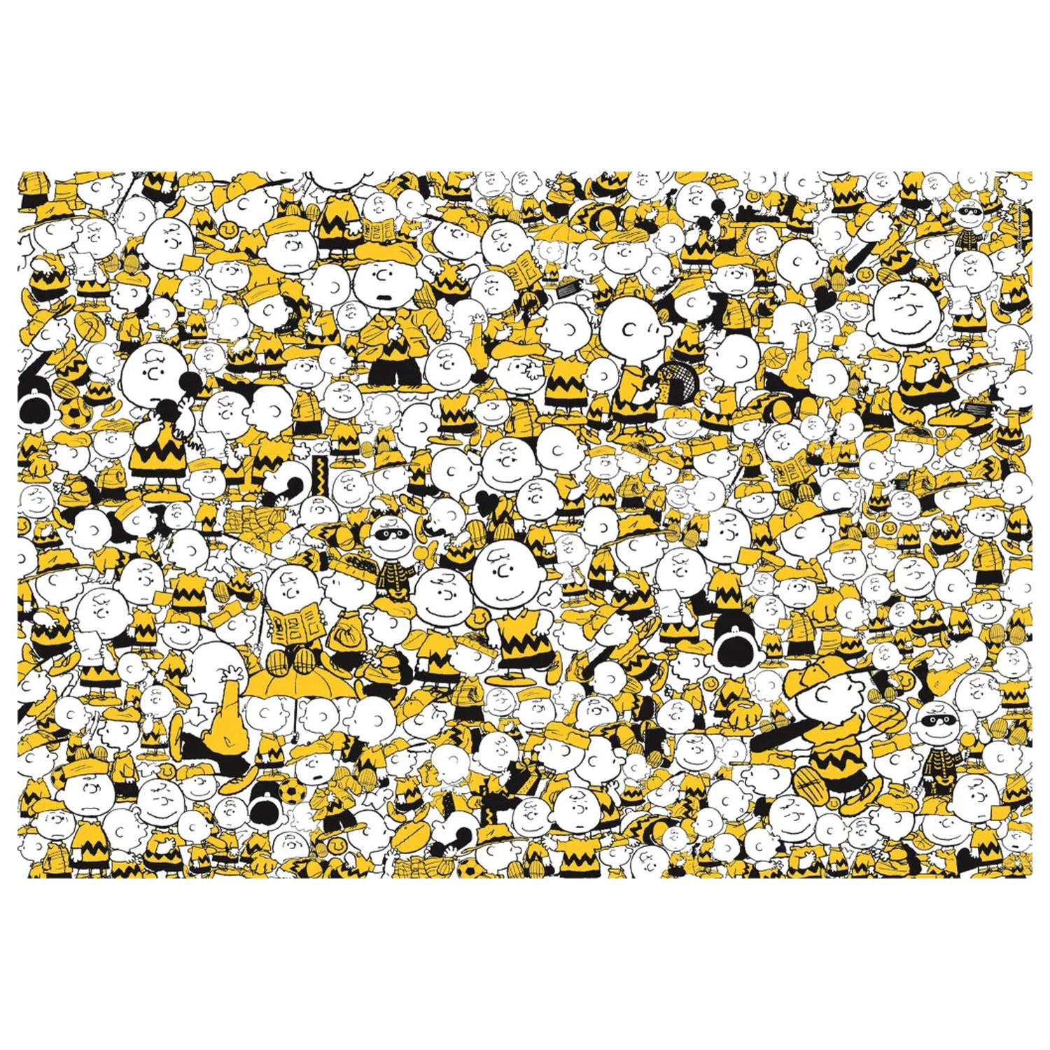 Snoopy Crowd Chaos 500 elementowa Kompaktowa Układanka zdjęcie produktu