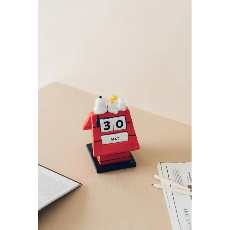 Snoopy Doghouse 3D wieczny kalendarz zdjęcie produktu