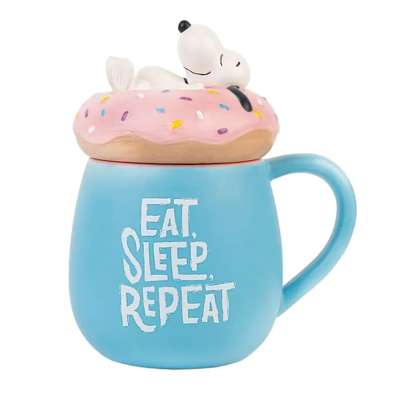 Kubek 3D Snoopy Eat Sleep Repeat 500 ml zdjęcie produktu