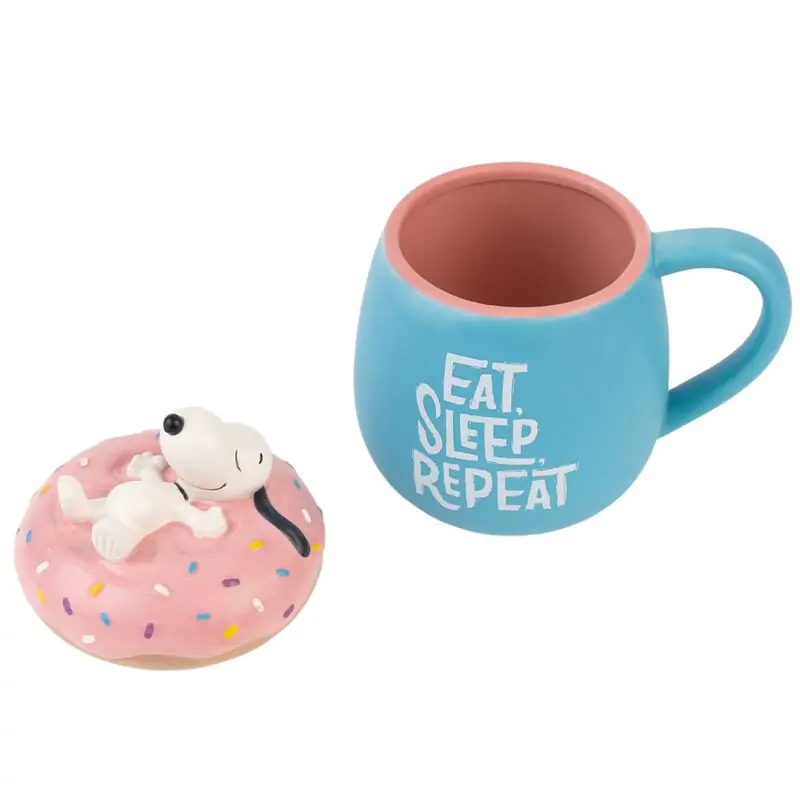 Kubek 3D Snoopy Eat Sleep Repeat 500 ml zdjęcie produktu