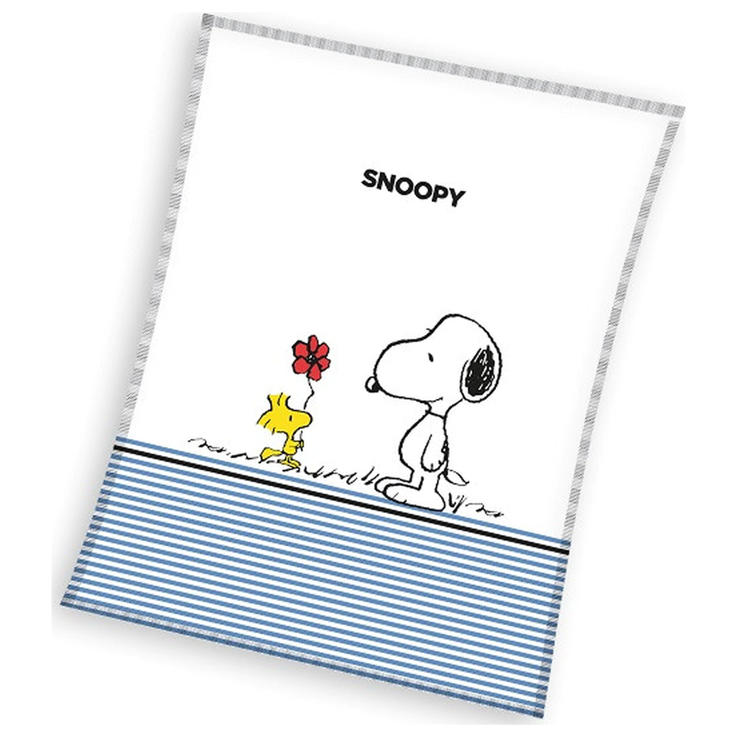 Koc polarowy Snoopy Flower zdjęcie produktu