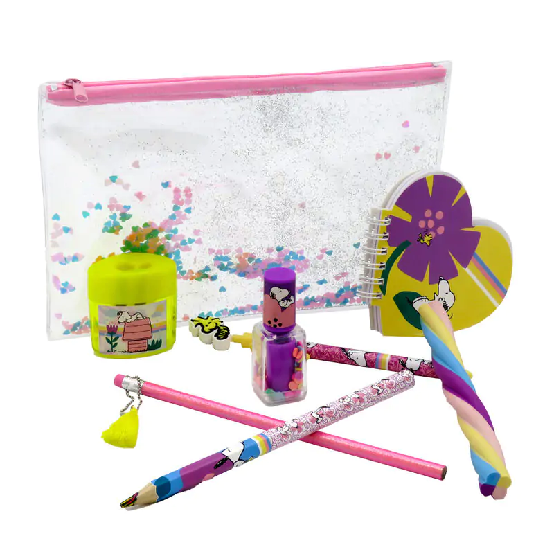 Snoopy zestaw artykułów papierniczych + piórnik zdjęcie produktu