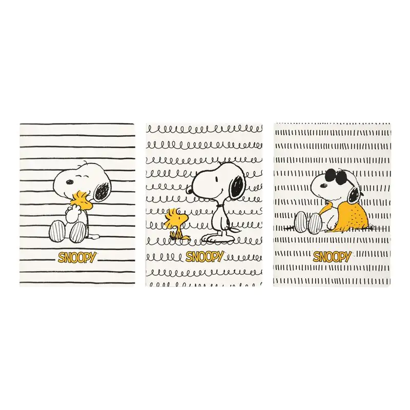 Snoopy Lazy Days pack 3 Notatniki A5 zdjęcie produktu