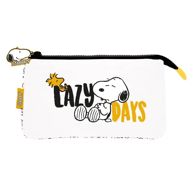 Snoopy Lazy Days potrójny piórnik zdjęcie produktu