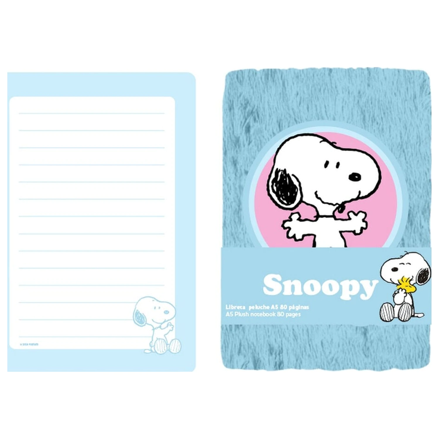 Snoopy Peanuts A5 pluszowy notes zdjęcie produktu